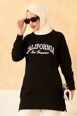تونيك Bestenur لون أسود