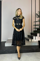 فستان سهرة gesmoda لون أسود