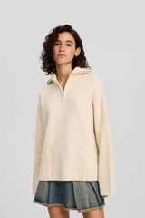 كنزة Bershka لون بيج