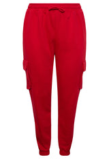 بنطال Stil Diva لون أحمر