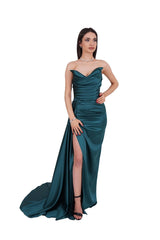 فستان سهرة SpringStore لون أخضر