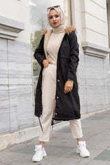 معطف benguen لون أسود