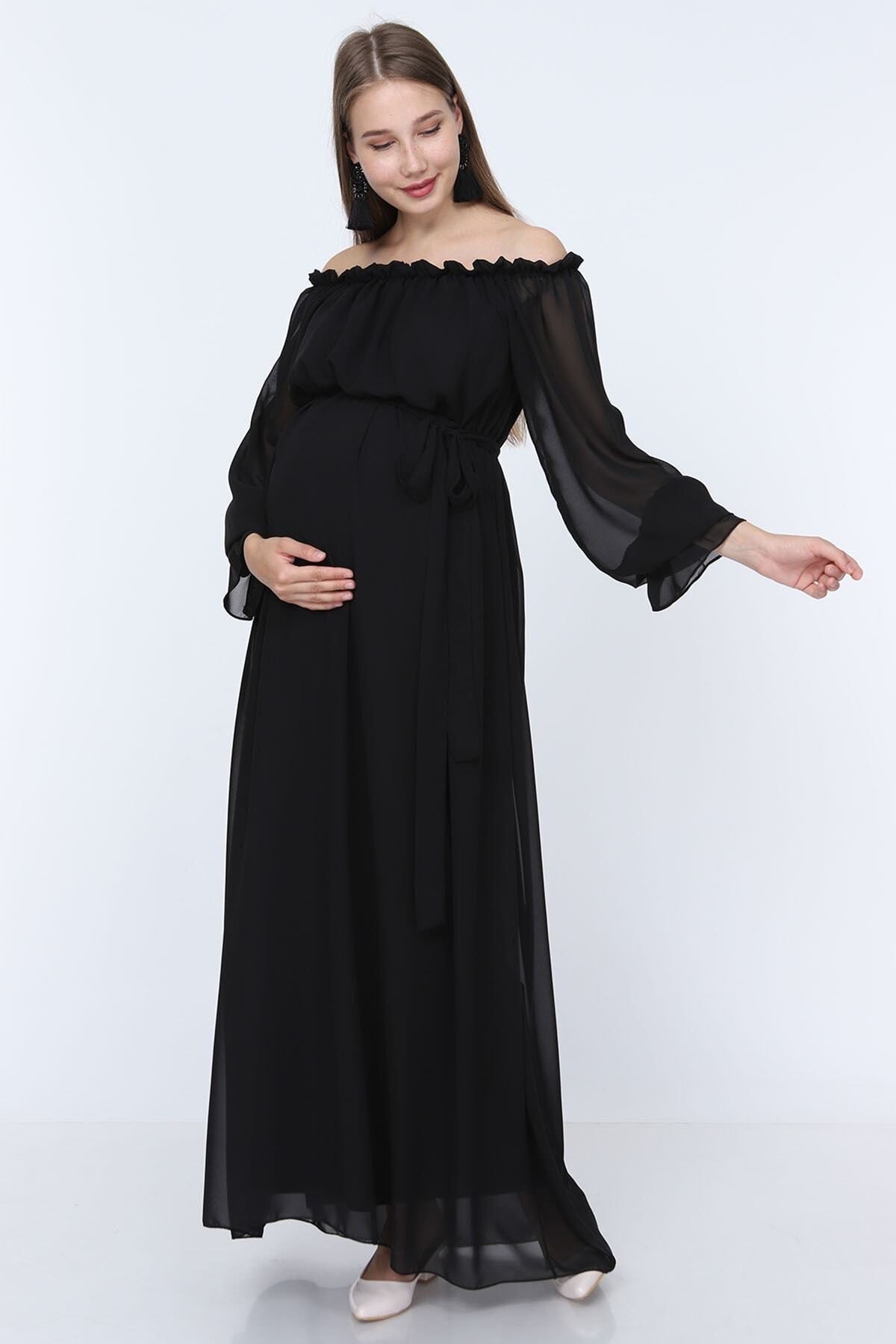 فستان MODA LABİO لون أسود
