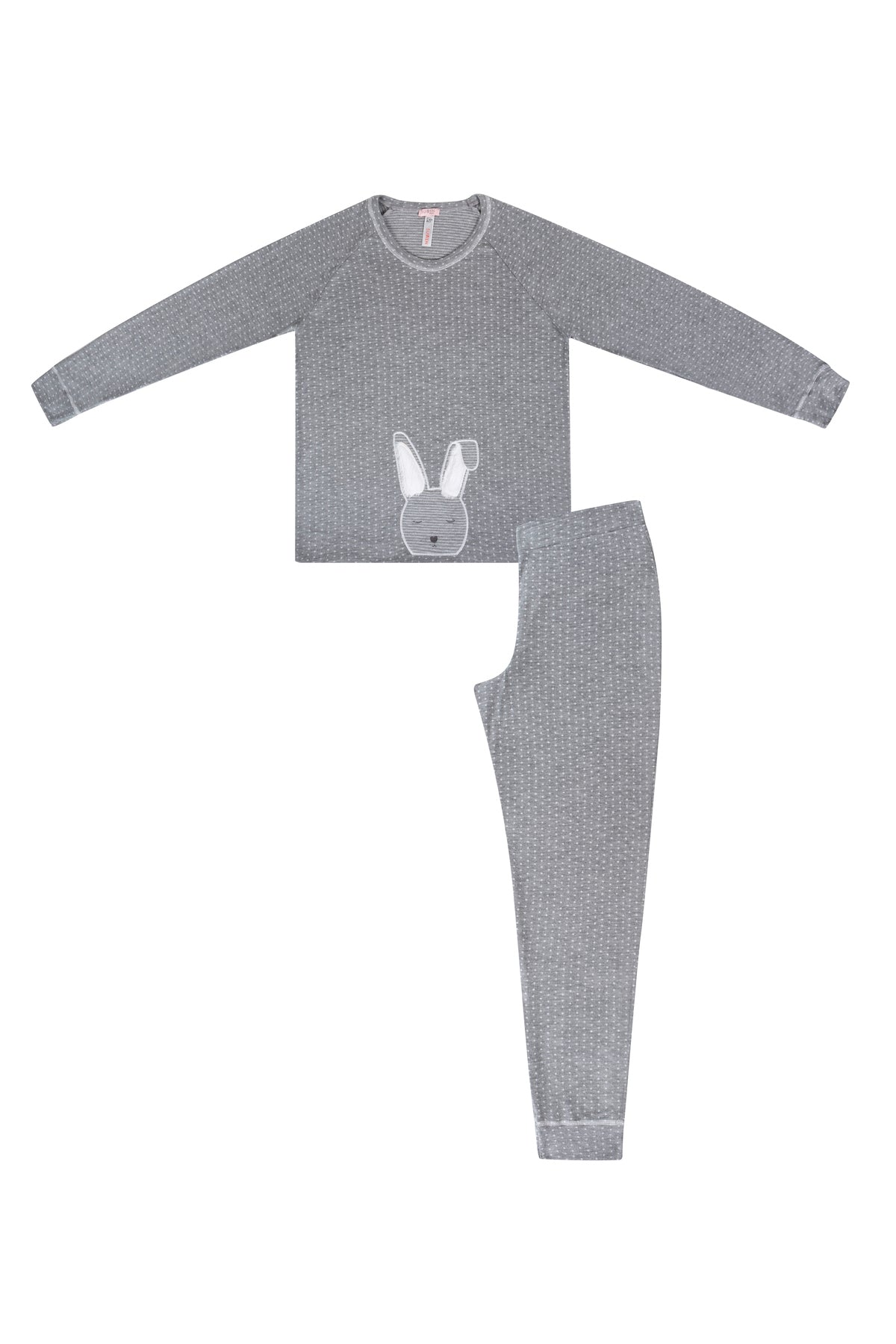طقم بيجاما Suwen لون رمادي