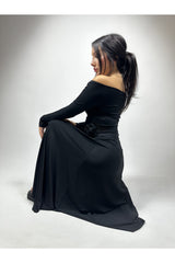 فستان سهرة fabbwomen لون أسود
