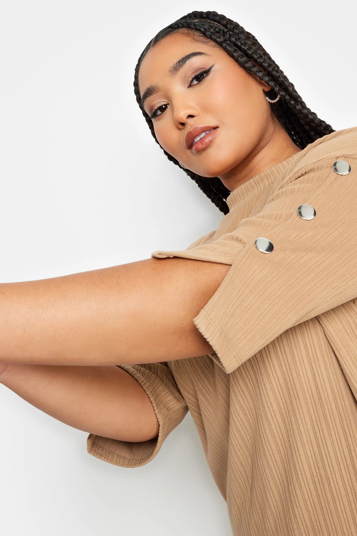 فستان Stil Diva لون بيج