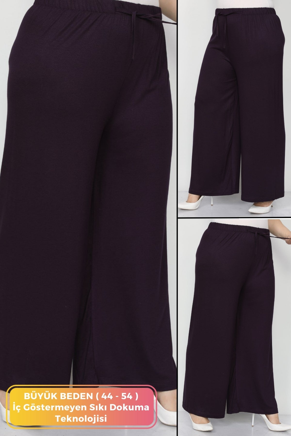 بنطال tarzımsüper لون بنفسجي