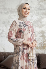 فستان InStyle لون غني بالألوان