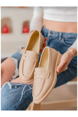 باليرينا CİMİLİSHOES لون بيج فاتح