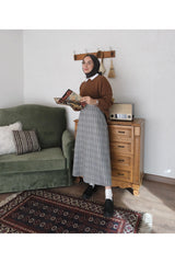 تنورة ceylan otantik لون رمادي
