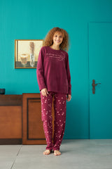 طقم بيجاما Siyah İnci لون أبيض