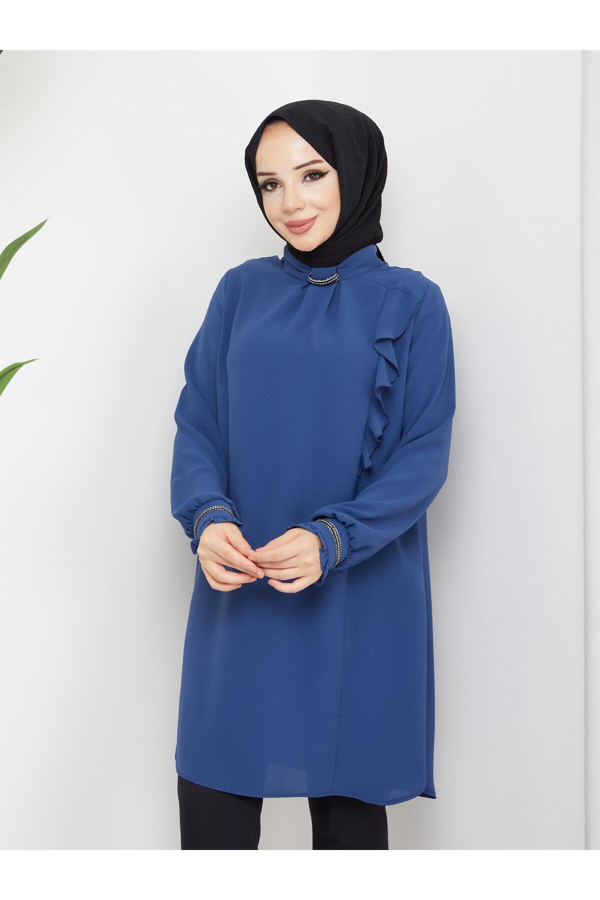 تونيك Doque لون أزرق غامق