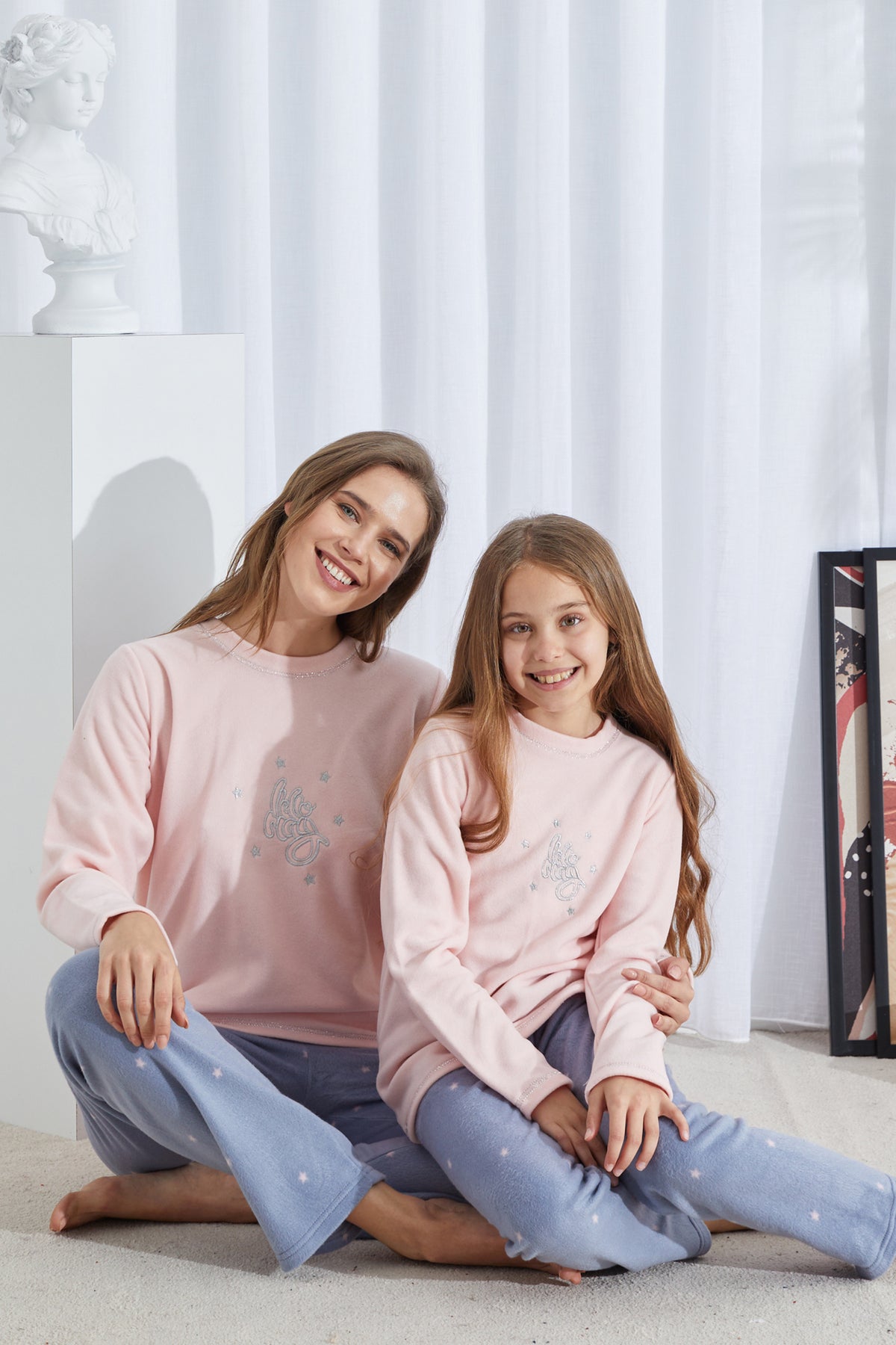 طقم بيجاما Siyah İnci لون زهري