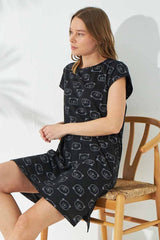 قميص النوم Siyah İnci لون أسود