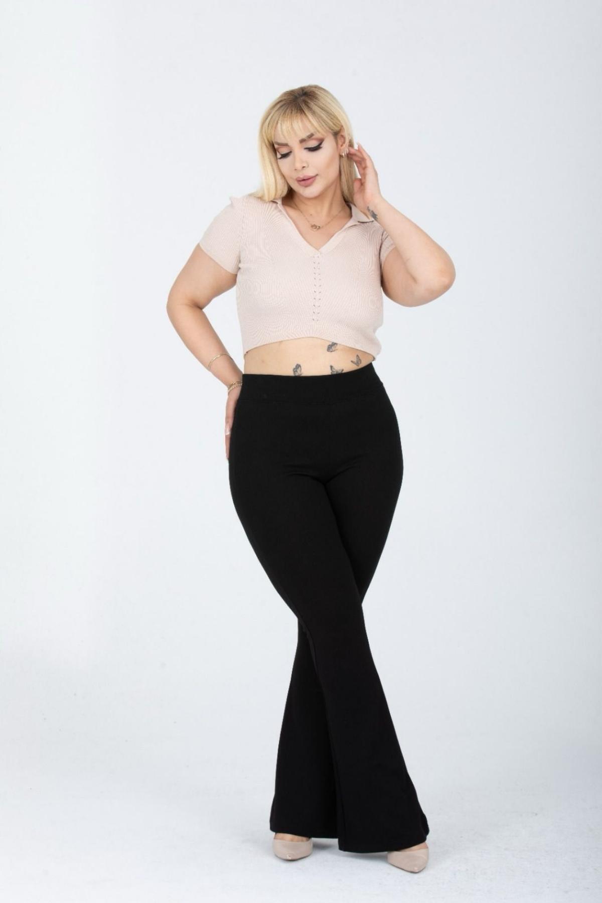 بنطال tarzımsüper لون أسود