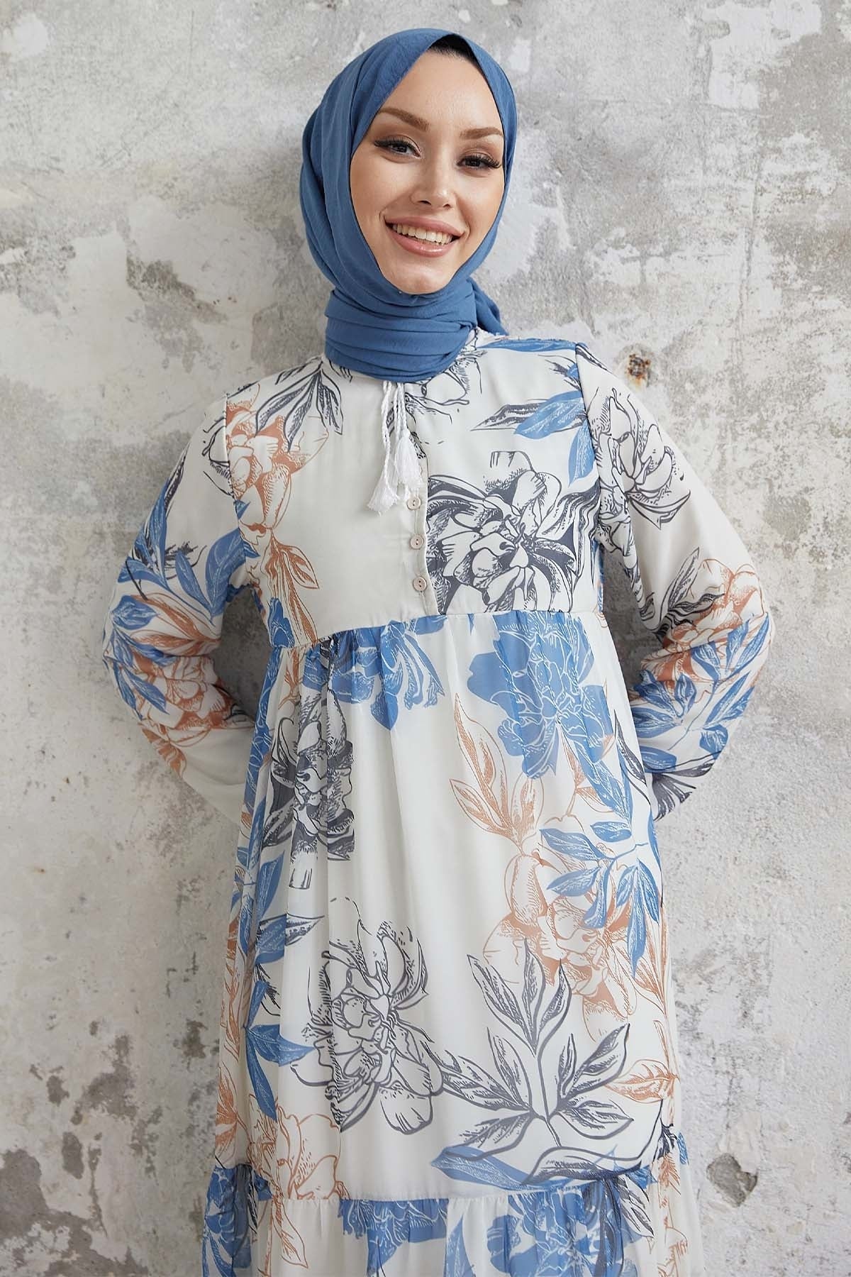 فستان InStyle لون أزرق