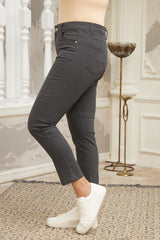 بنطال Rmg لون رمادي