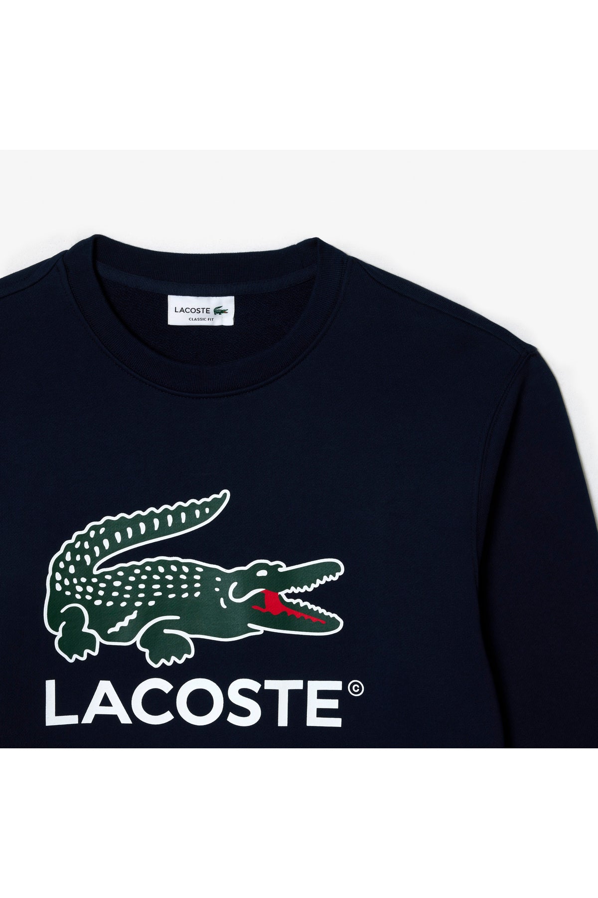 هودي Lacoste لون أزرق غامق