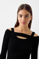 تيشيرت Bershka لون أسود