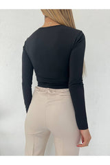 بلوزة Fav Style لون أسود