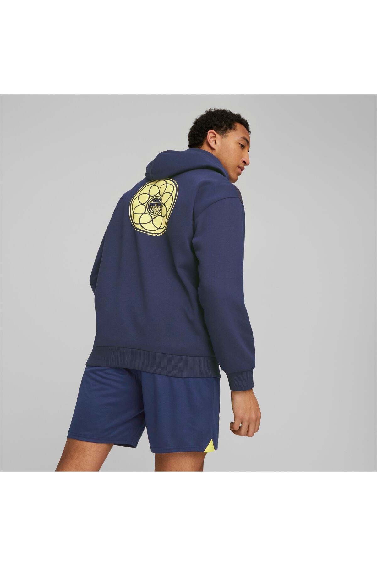 هودي Puma لون أزرق غامق