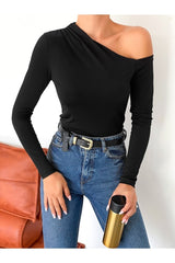 بلوزة alenmoda لون أسود
