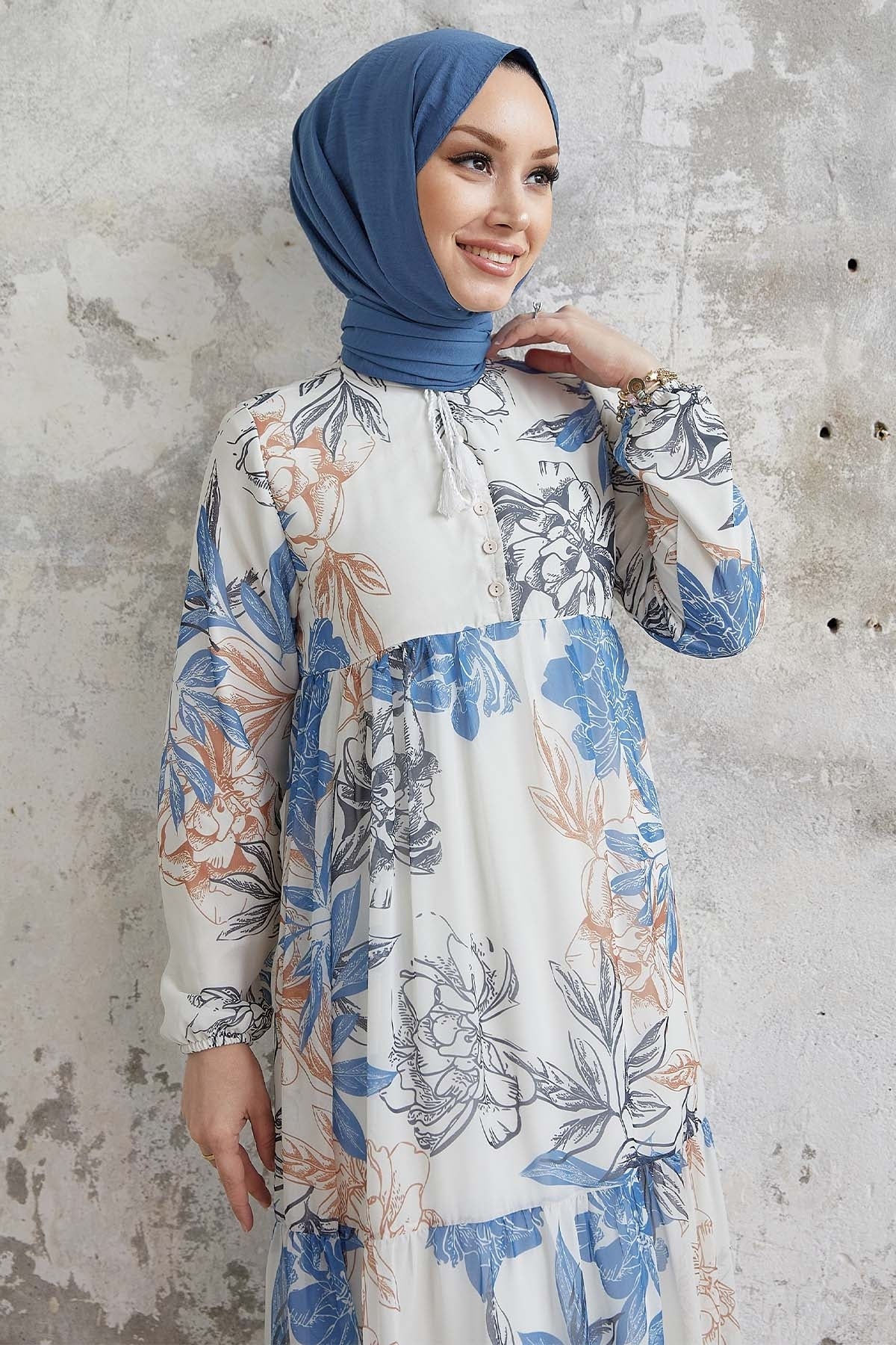 فستان InStyle لون أزرق