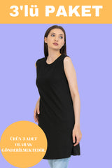 تونك كبير الحجم Nezoş لون أسود