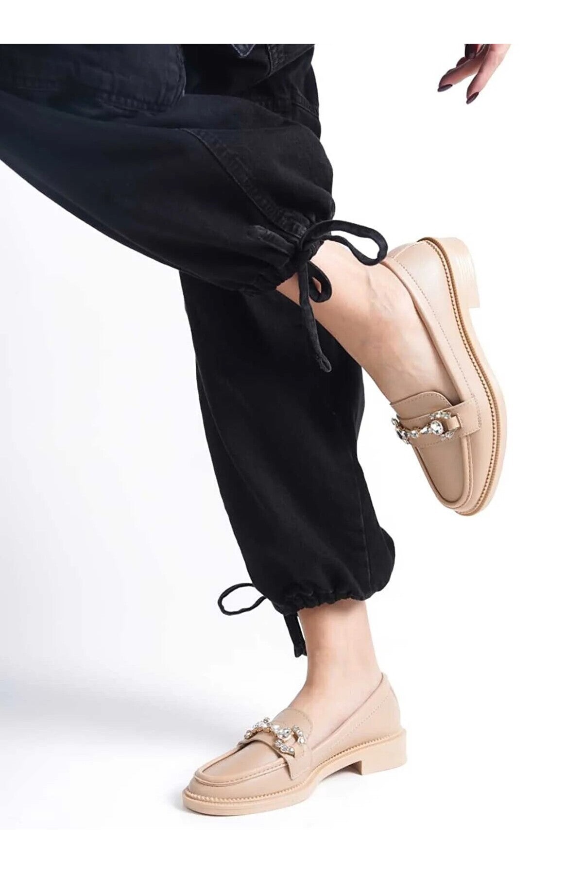 باليرينا CİMİLİSHOES لون بيج فاتح