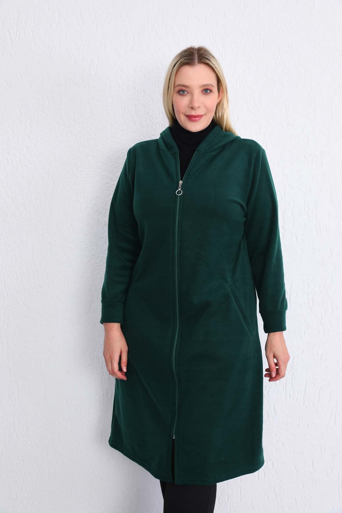 جاكيت خفيف Kardelen Butik Ümraniye لون أخضر
