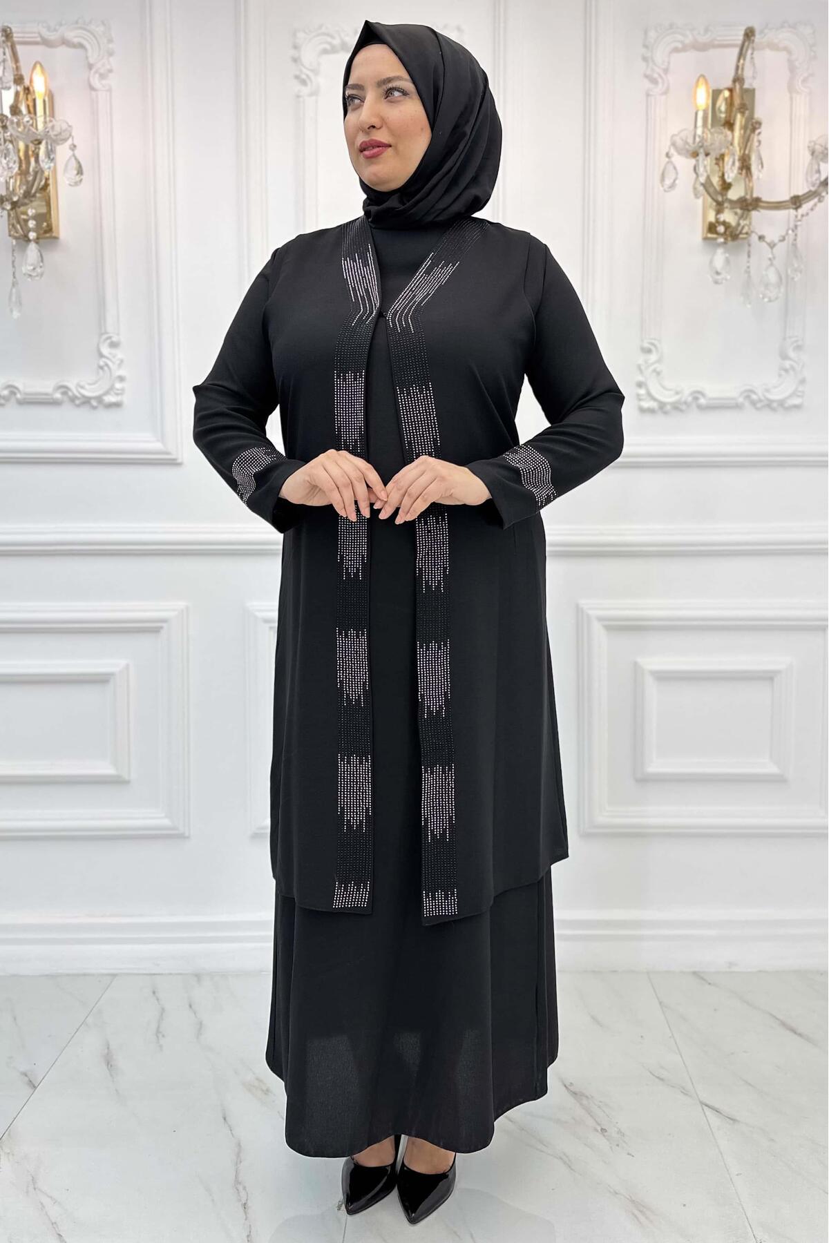 فستان Amine Hüma لون أسود