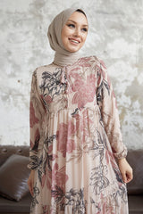 فستان InStyle لون غني بالألوان