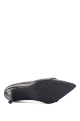 حذاء كلاسيكي بكعب Nine West لون أسود