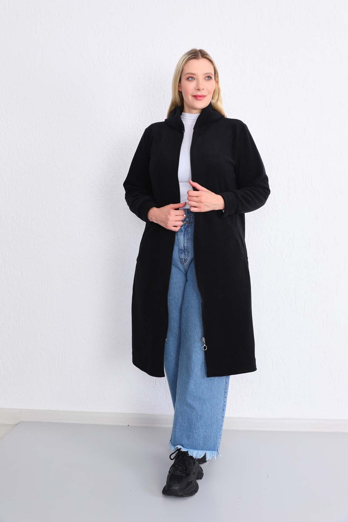 جاكيت خفيف Kardelen Butik Ümraniye لون أسود