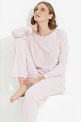 طقم بيجاما Siyah İnci لون زهري