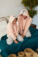 طقم بيجاما Siyah İnci لون زهري