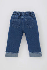 جينز Defacto لون أزرق