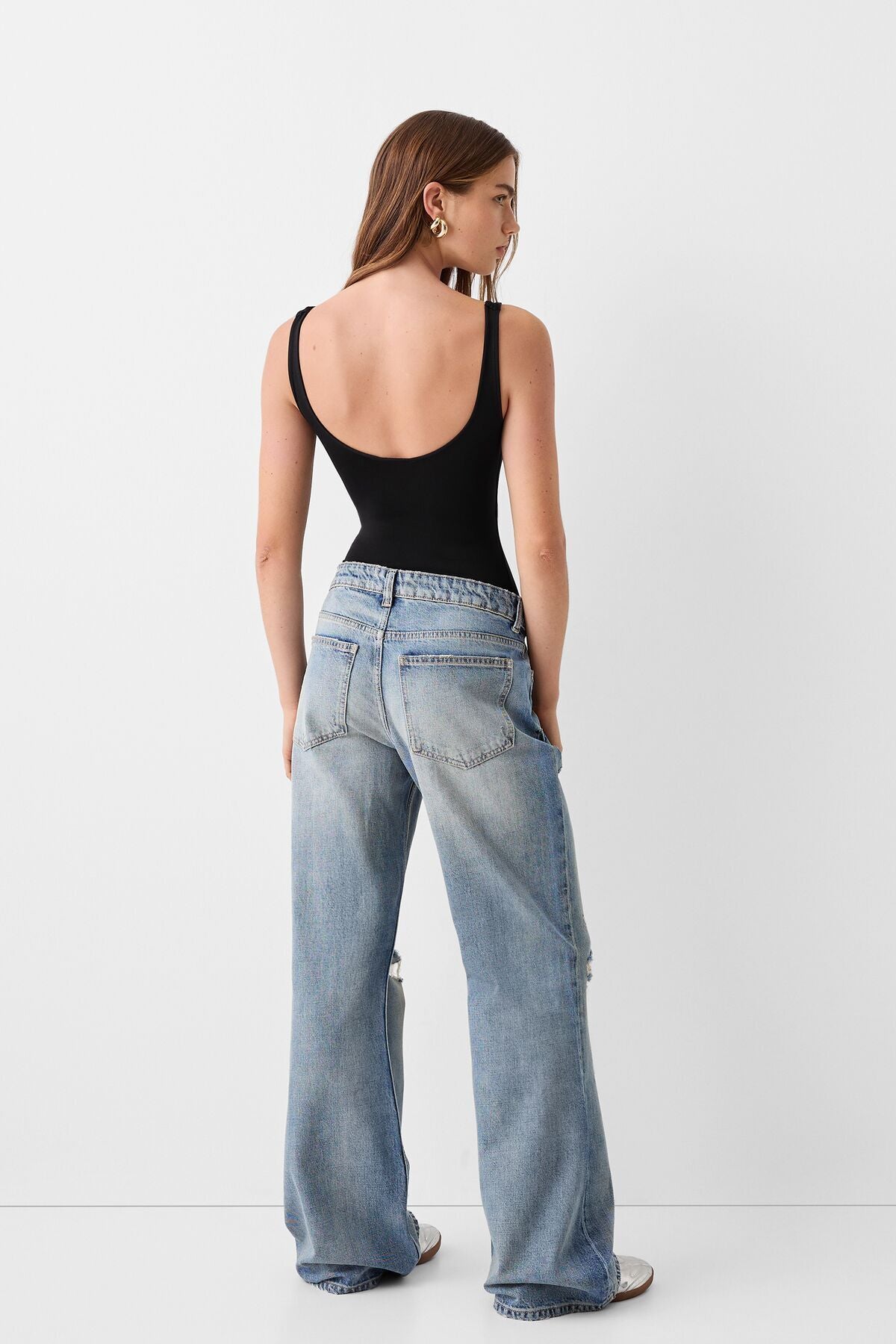 جسم Bershka لون أسود