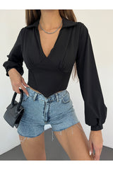بلوزة Fav Style لون أسود