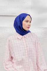 شال ARMANDA لون أزرق غامق