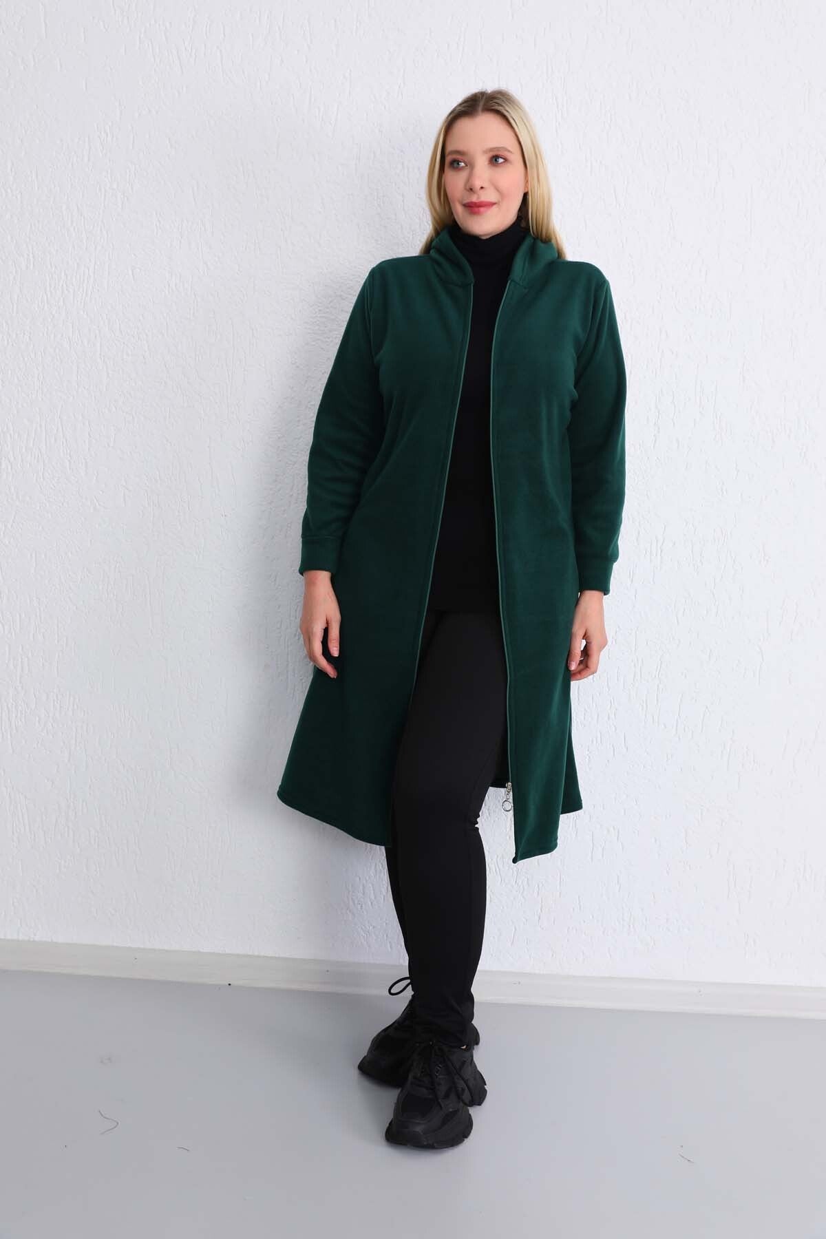 جاكيت خفيف Kardelen Butik Ümraniye لون أخضر