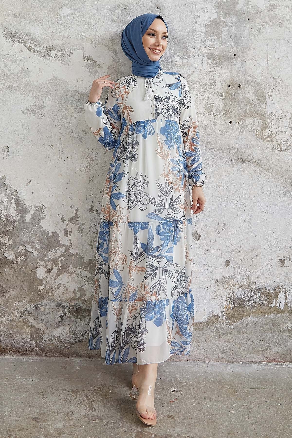 فستان InStyle لون أزرق