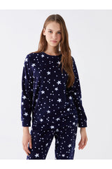 طقم بيجاما LC Waikiki لون أزرق غامق