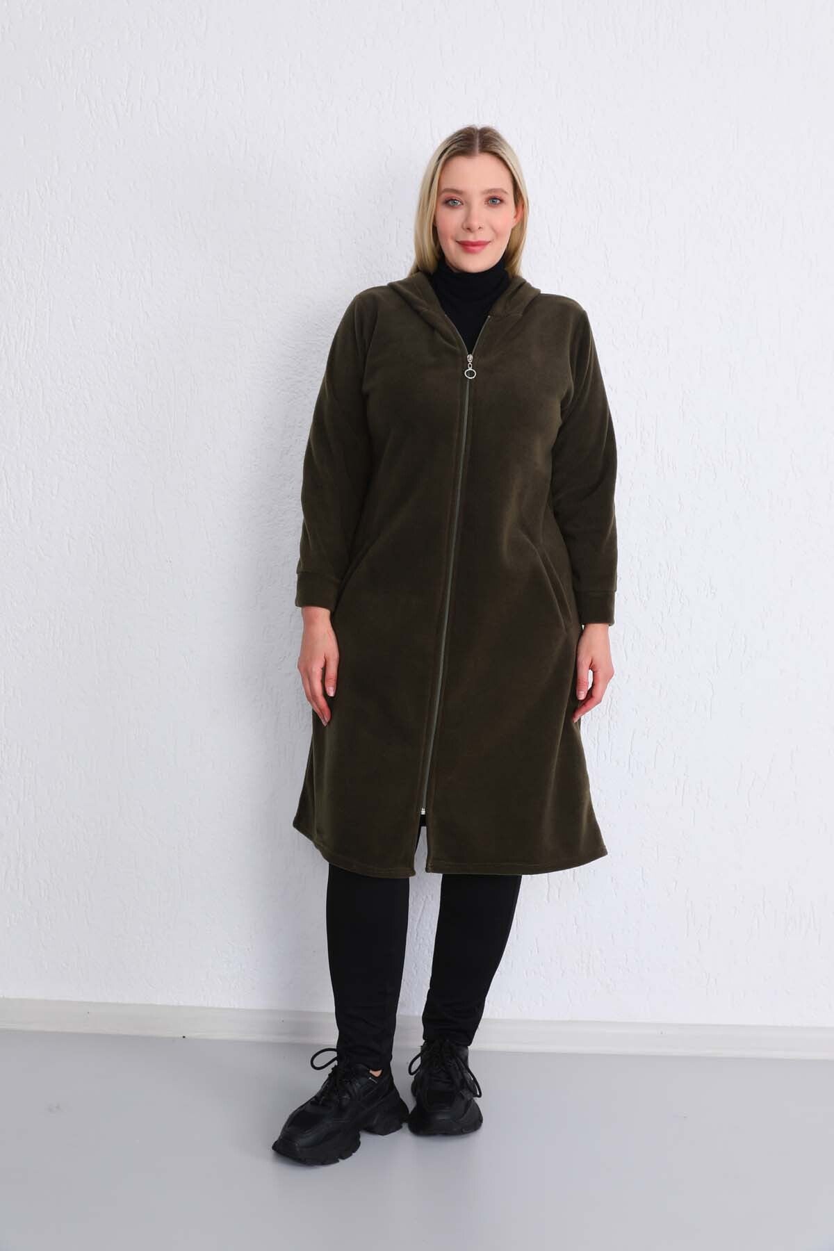 جاكيت خفيف Kardelen Butik Ümraniye لون كاكي