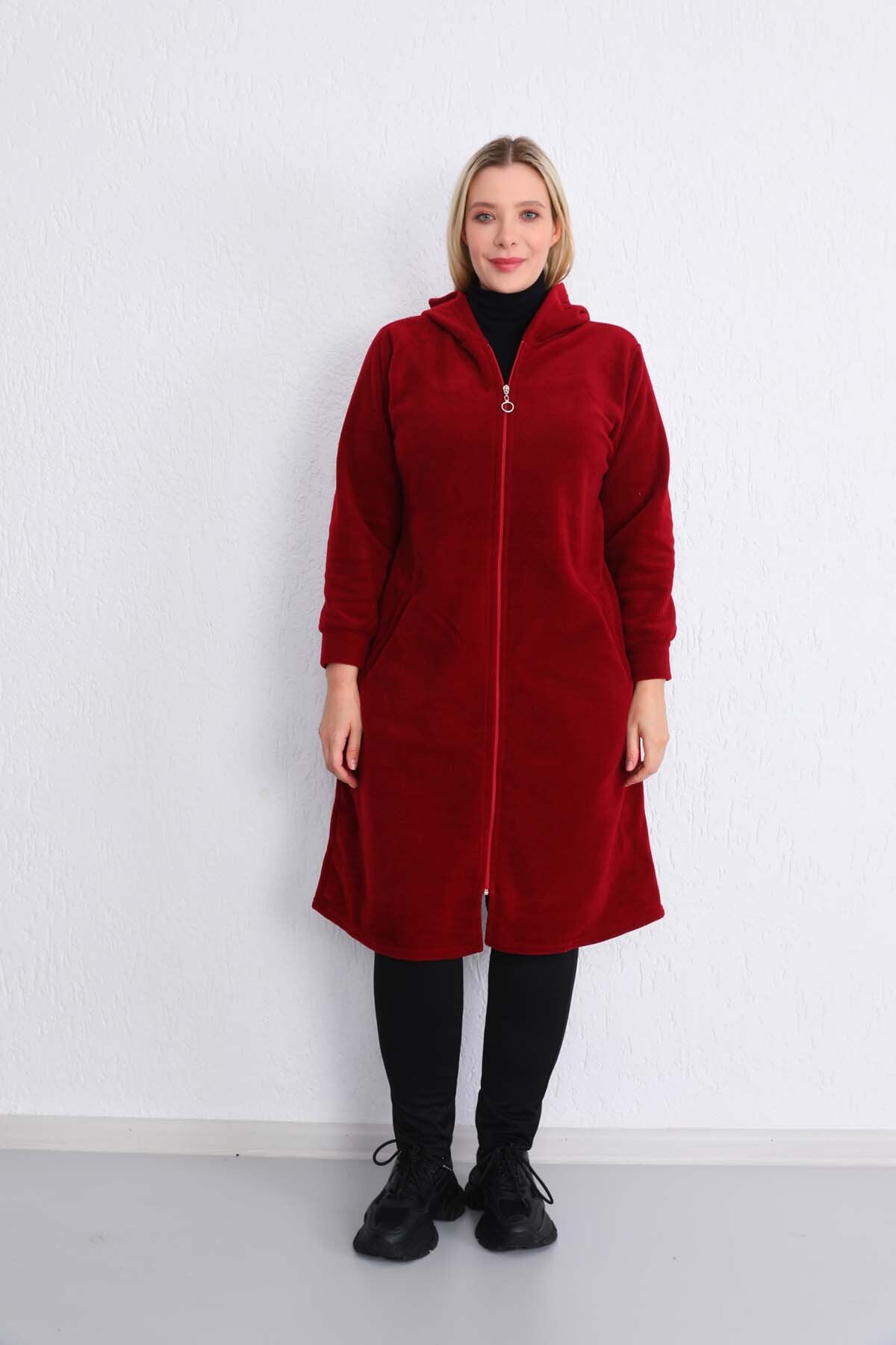 جاكيت خفيف Kardelen Butik Ümraniye لون بوردو
