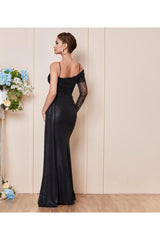 فستان سهرة mafdress لون أسود