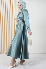 فستان سهرة giz astore لون أزرق