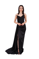 فستان سهرة SpringStore لون أسود