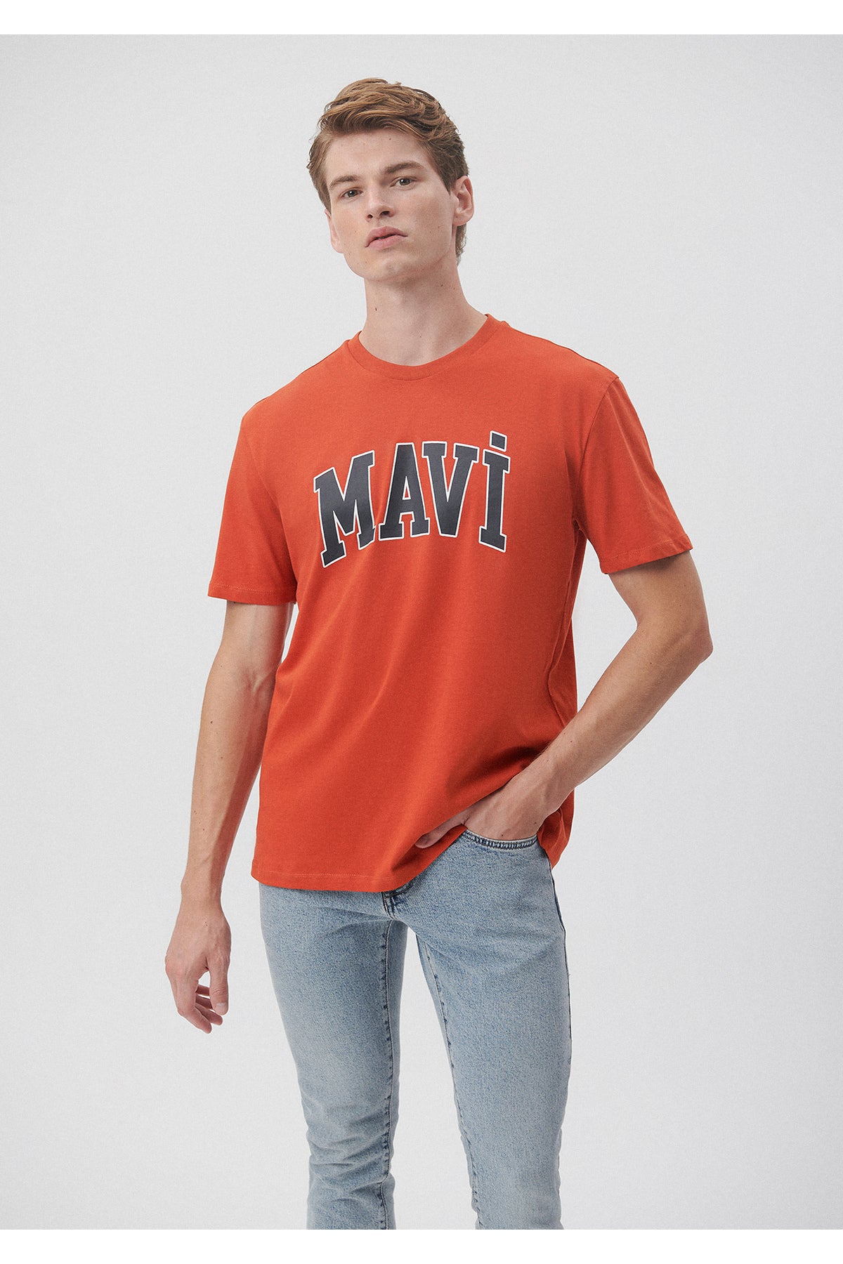 تيشيرت Mavi لون برتقالي