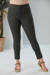 بنطال Rmg لون رمادي